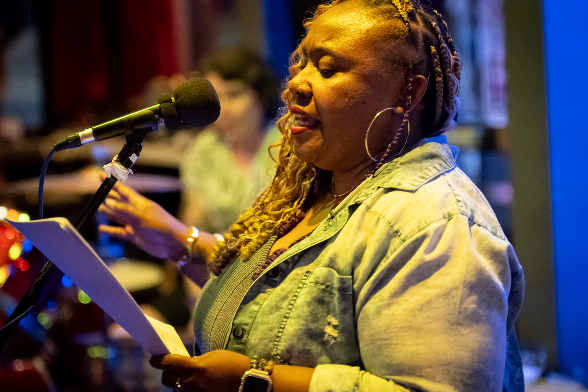 The Silent Poet, Desirae Hosley, at The Comet 09-18-2025
