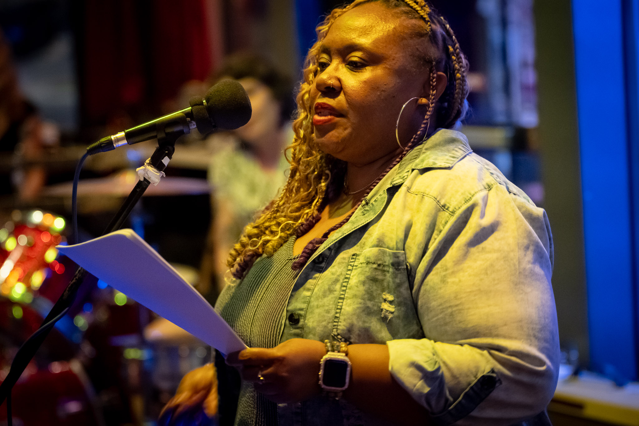 The Silent Poet, Desirae Hosley, at The Comet 09-18-2025