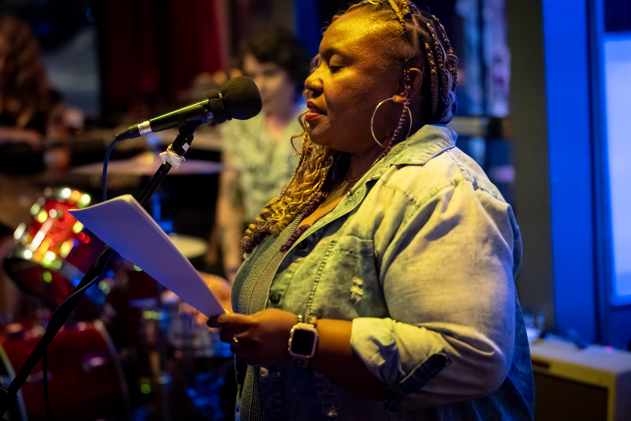 The Silent Poet, Desirae Hosley, at The Comet 09-18-2025