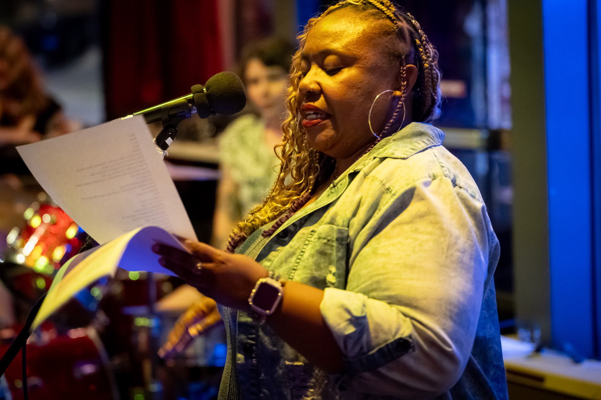 The Silent Poet, Desirae Hosley, at The Comet 09-18-2025