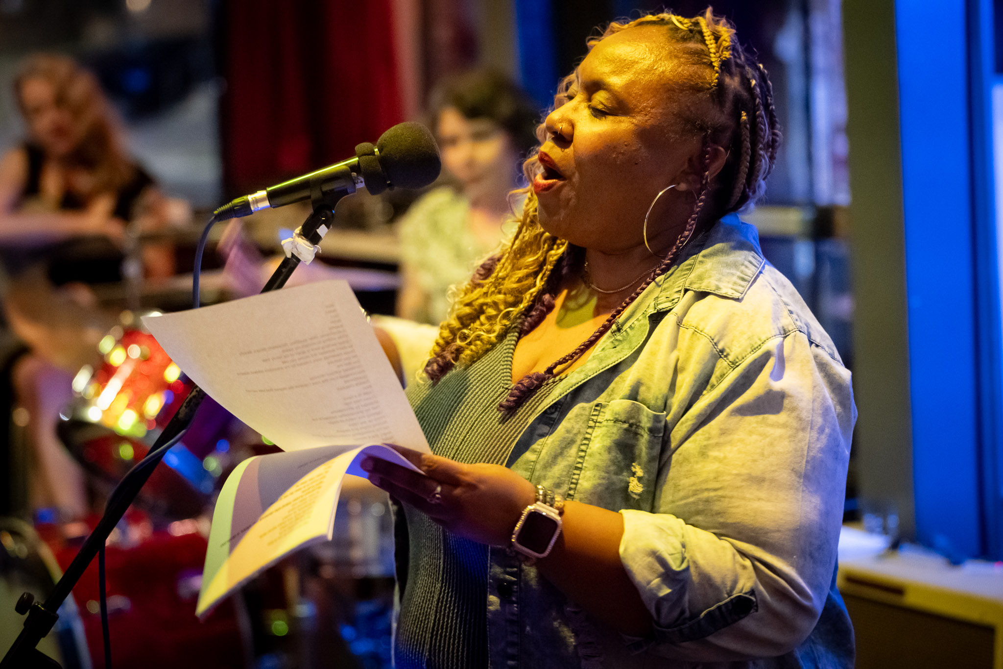 The Silent Poet, Desirae Hosley, at The Comet 09-18-2025