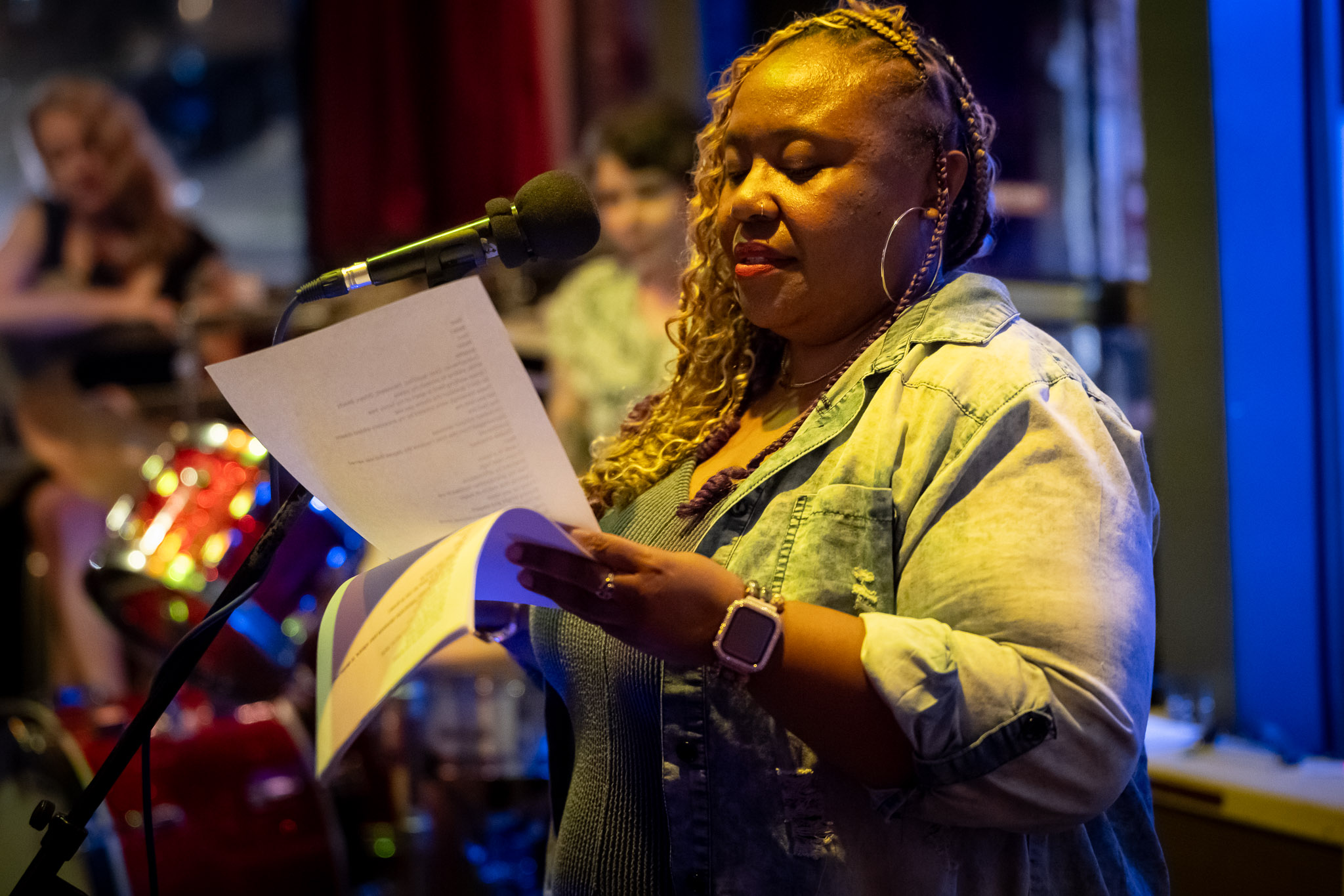 The Silent Poet, Desirae Hosley, at The Comet 09-18-2025
