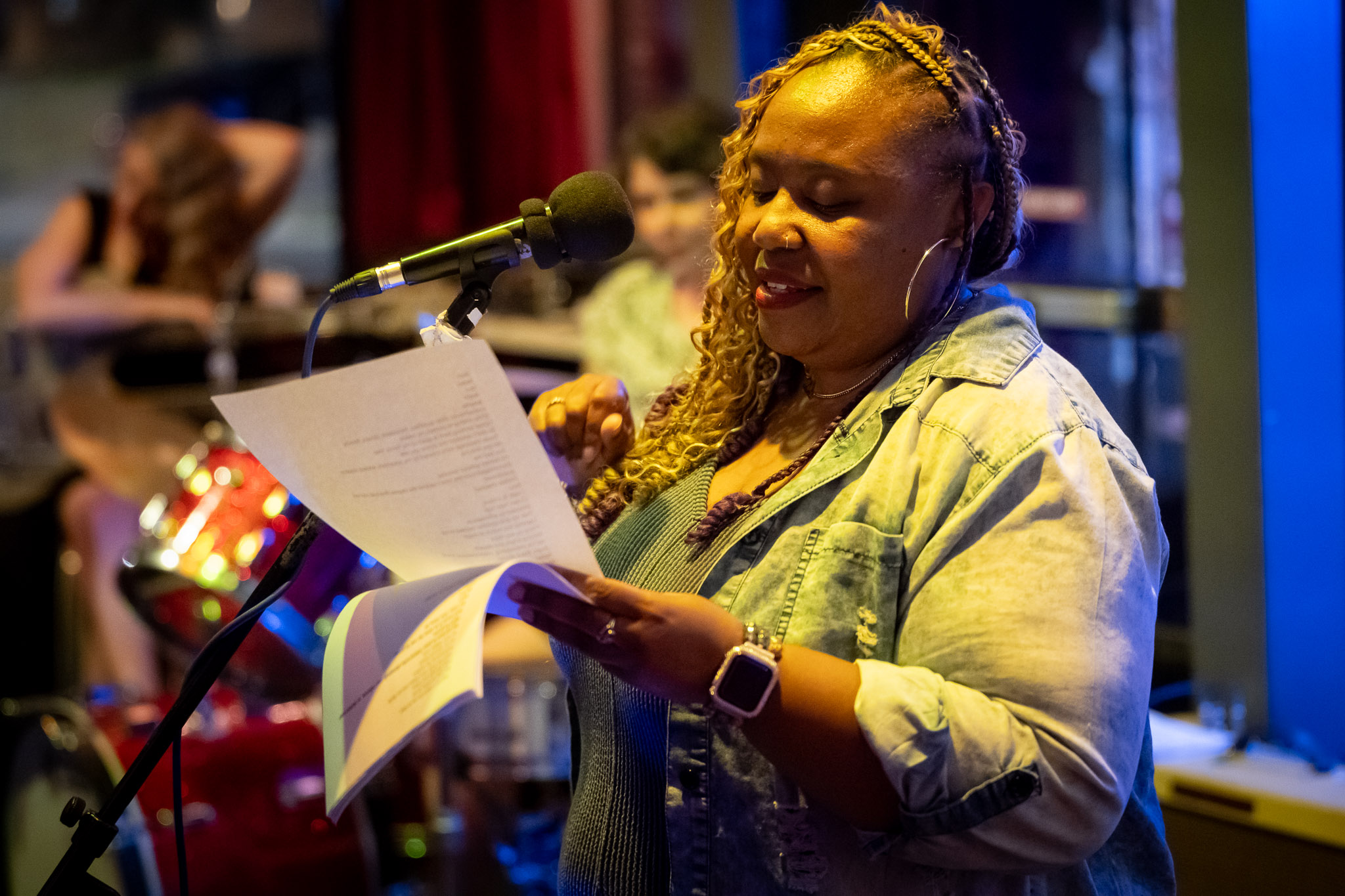 The Silent Poet, Desirae Hosley, at The Comet 09-18-2025